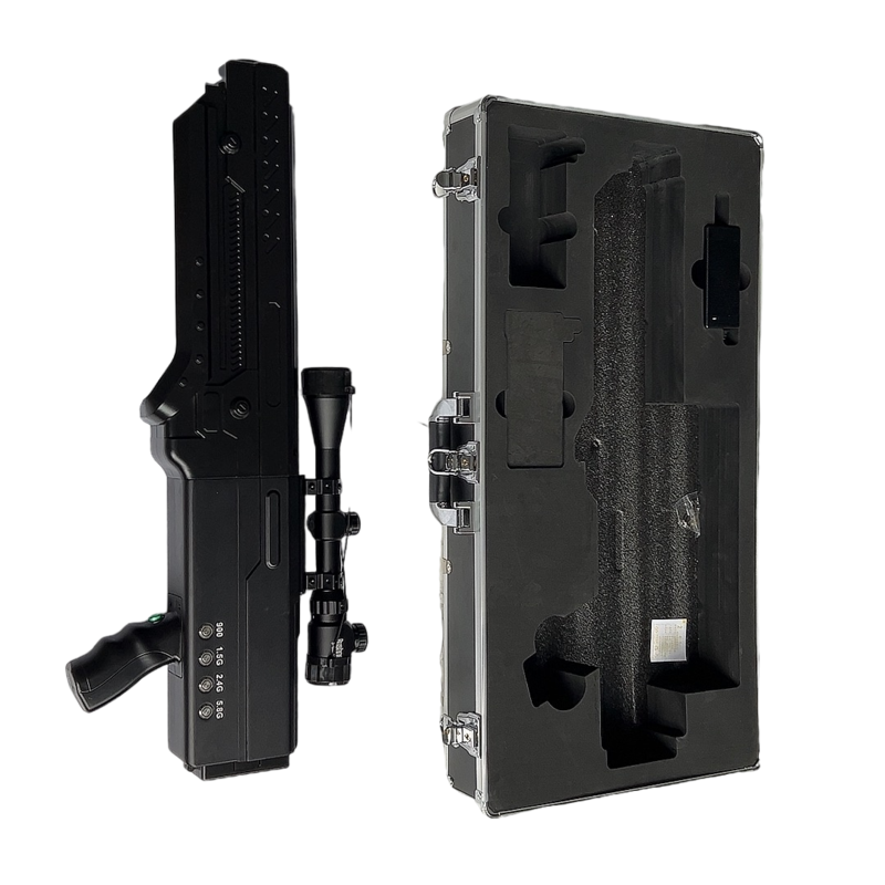  番阳镇手持便携式枪型低空防御反制四通道A型