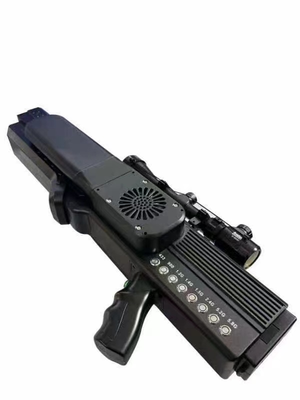  番阳镇手持便携式枪型低空防御反制八通道