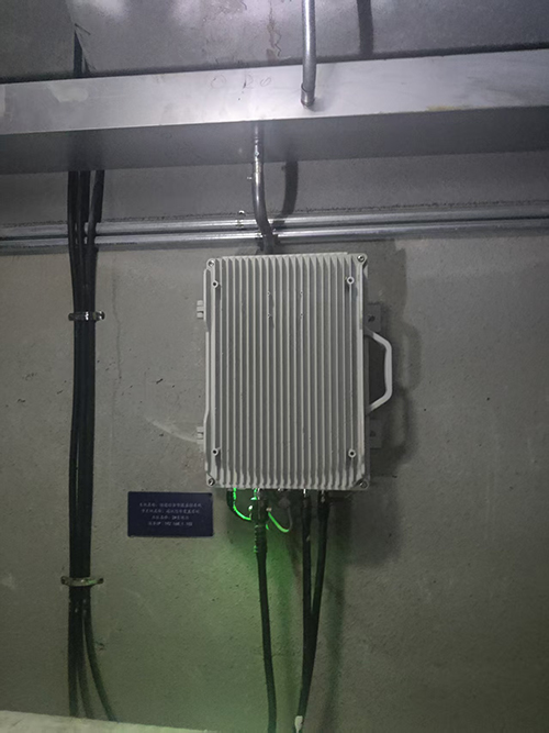  番阳镇电力管廊覆盖漏缆方式案例